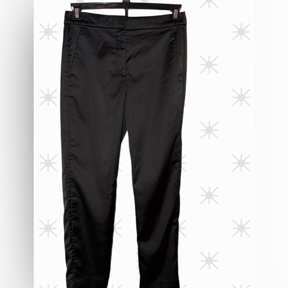 J. Crew Collection Kate Satin Straight Leg Pants - Picture 3 of 7